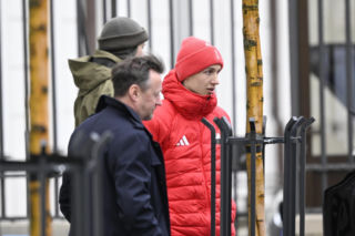 Kacper Tomasiak i skoczkowie u prezydenta