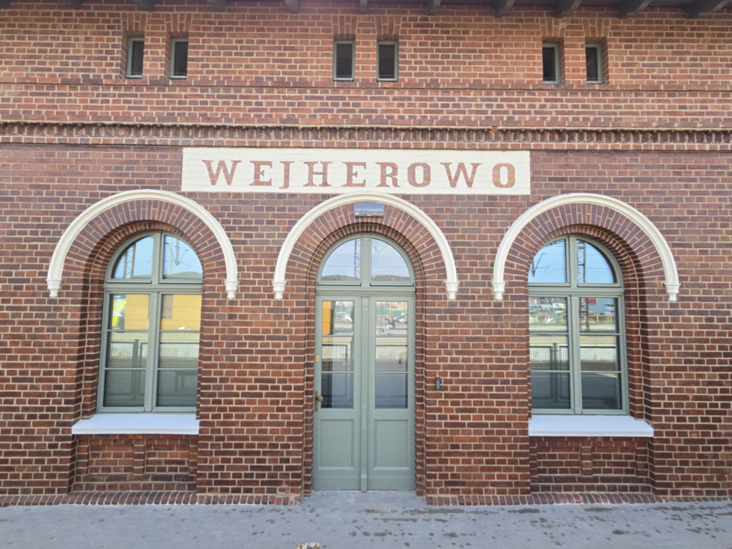 Wyremontowany dworzec w Wejherowie