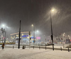 Śnieżny armagedon w Warszawie