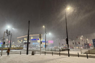 Śnieżny armagedon w Warszawie