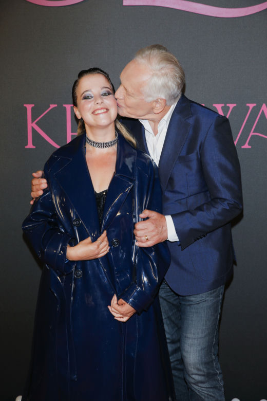 Andrzej Seweryn i jego żony