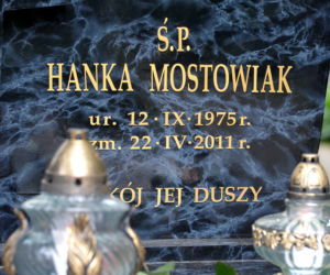 M jak miłość: grób Hanki Mostowiak