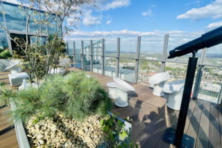 Taras widokowy na 36. piętrze wieżowca Atal Olimpijska w Katowicach