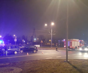 Wypadek na skrzyżowaniu Igrzyskowa - Akademicka w Fordonie