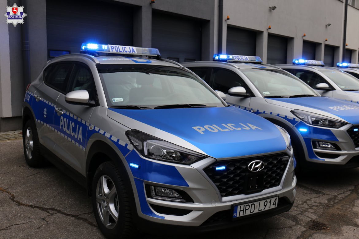Nowe radiowozy dla policjantów z Lubelszczyzny
