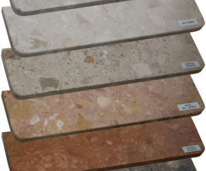Parapety z konglomeratu