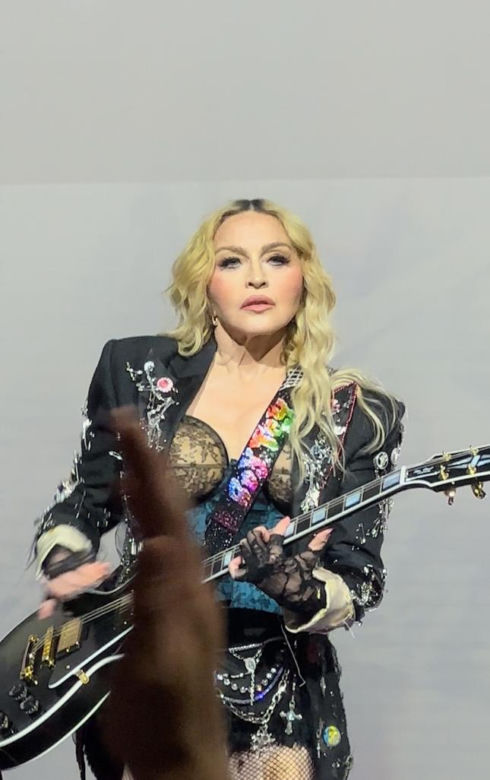 Madonna na żywo robi wrażenie 