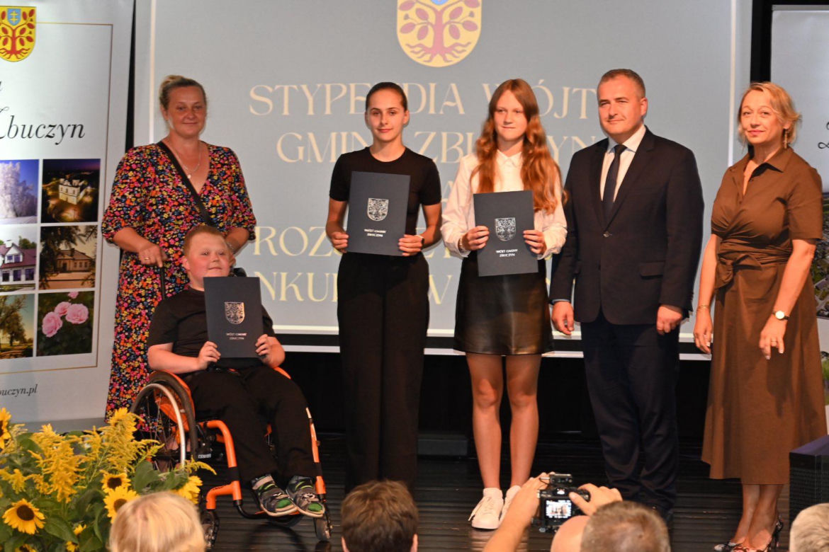 Stypendia Wójta Gminy Zbuczyn 2025