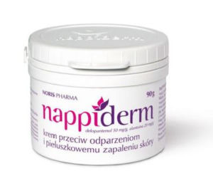 Odparzenia u dzieci – Krem Nappiderm