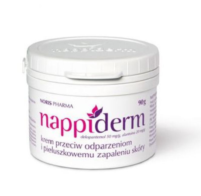 Odparzenia u dzieci – Krem Nappiderm