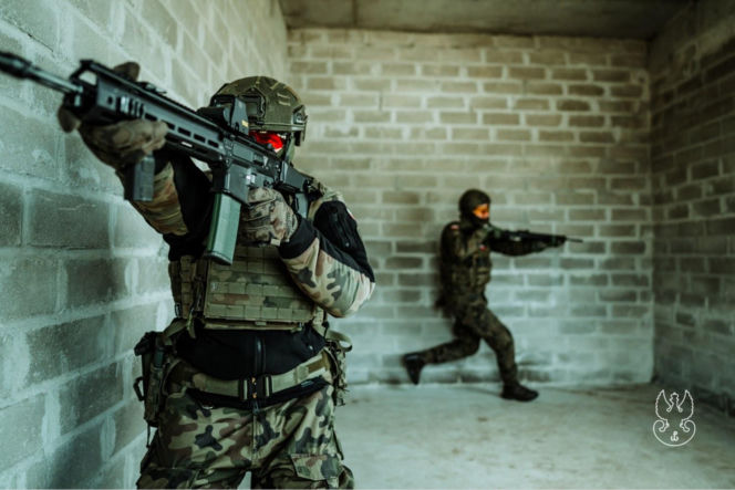 Terytorialsi szkolili się z "czarnej taktyki ". Trenują na poligonie i w terenie