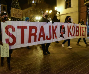 Strajk kobiet w Toruniu - 27-28.01.2021 - zdjęcia z protestów