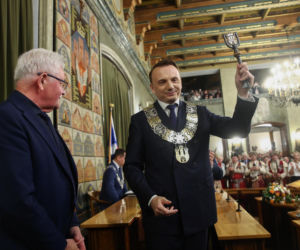 Zaprzysiężenie Gibały. Emocje sięgały zenitu