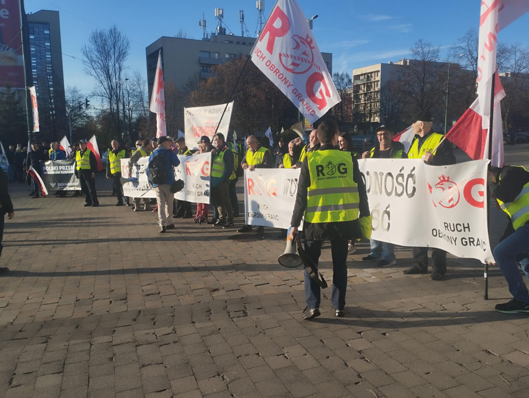 Protest w Katowicach. Tysiące związkowców na ulicach. Padły mocne słowa o „zbrodniczej ideologii”