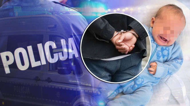 Mężczyzna wykorzystał niemowlę, policjanci zrobili mu to samo. Wydała ich koleżanka z komendy. To była tajemnica