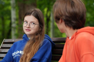 Barwy szczęścia odc. 3280. Emil (Artem Malaszczuk), Pola (Gabriela Szewczyk)