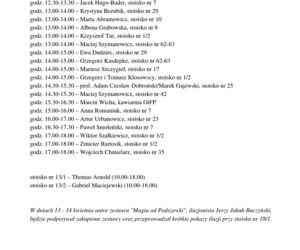 8. Międzynarodowe Targi Książki w Białymstoku. Zobacz, kto będzie. Harmonogram wydarzenia