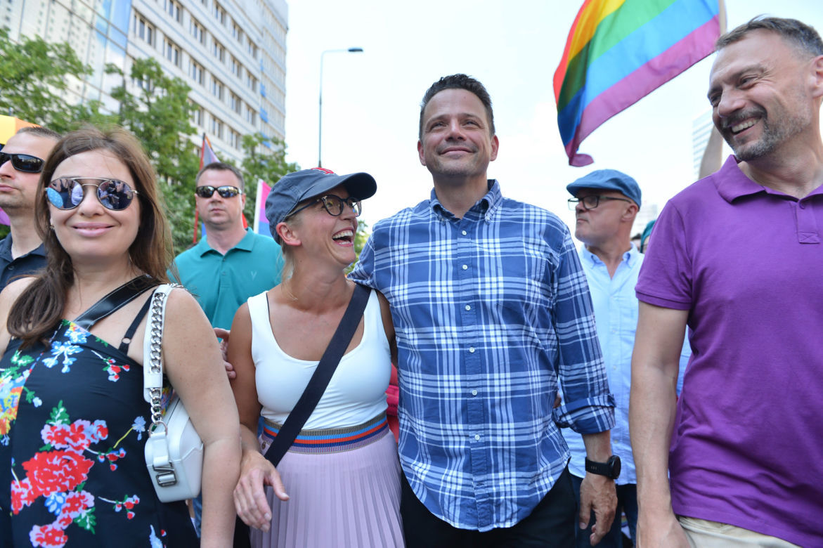 Trzaskowscy ostatecznie ryknęli śmiechem nie gorzej od muzyki z głośników