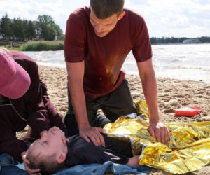 M jak miłość odc. 1911. Mateusz (Rafał Kowalski), Igor (Maksymilian Obst), Majka (Matylda Giegżno)