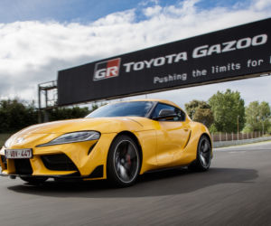 Toyota GR Supra w kolorze Nitro Yellow