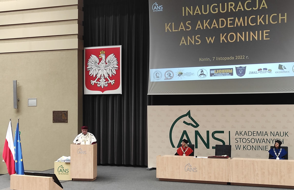 Inauguracja roku klas akademickich w ANS w Koninie