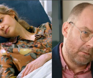 Barwy szczęścia. Iwona (Izabela Zwierzyńska), Marek (Marcin Perchuć)