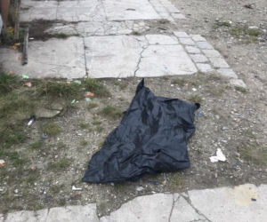 Śmieci na targowisku Świebodzki