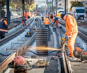 Tramwaj Rakowiecką pojedzie na gwiazdkę! Finał inwestycji na Mokotowie