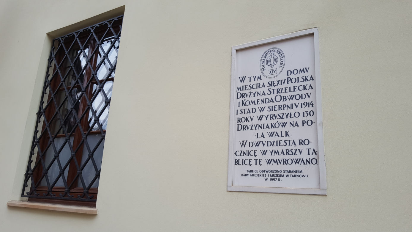 Spacer po najstarszej części Tarnowa