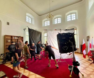 Ranczo. Ekipa filmowa pojawiła się w Pałacu Potockich. Nowe zdjęcia z planu zdradzają fabułę