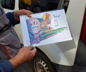 W Lesznie powstaje mozaika muralowa