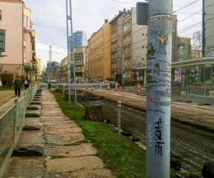 Aleja Wyzwolenia częściowo nieprzejezdna