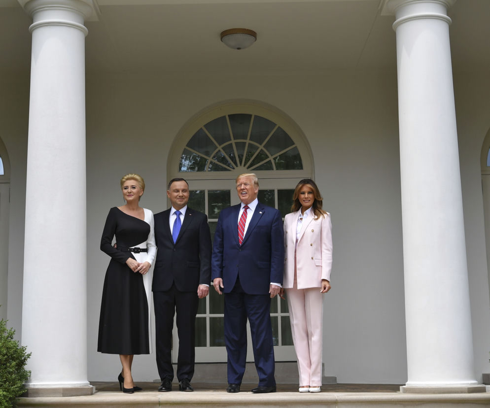 Prezydent Andrzej Duda u Donalda Trumpa