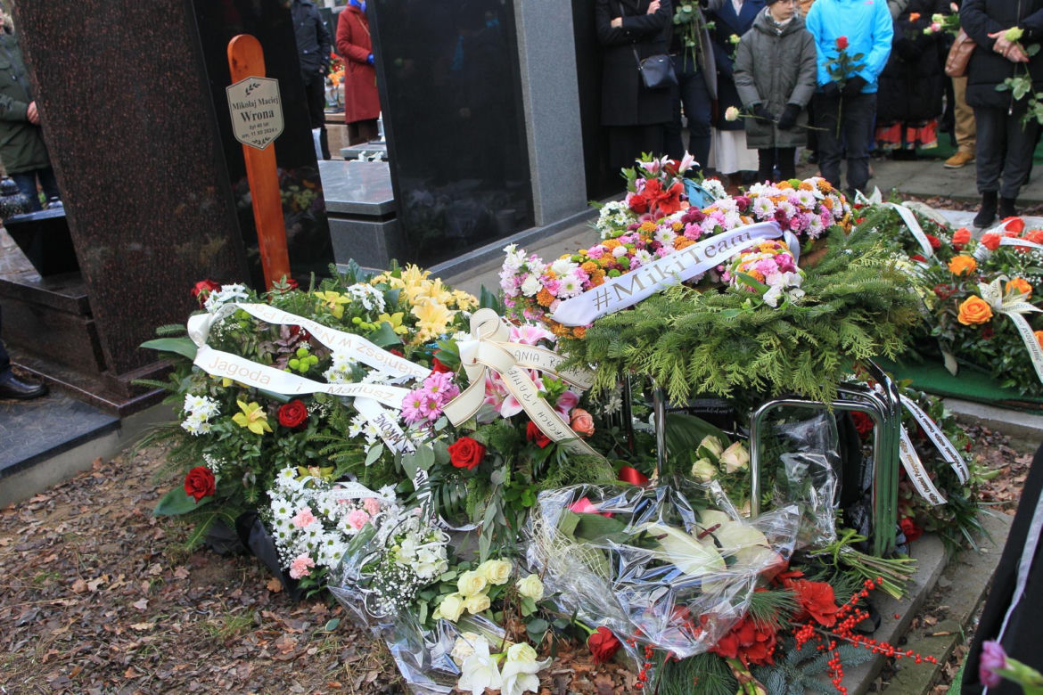 Pogrzeb Mikołaja Wrony 23.12.2024