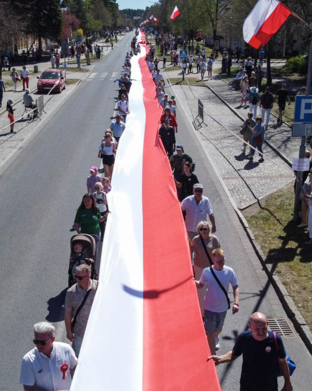 Najdłuższa flaga w Polsce