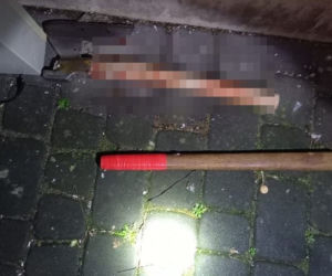 Agresywny włamywacz zatrzymany po pościgu w Lubinie