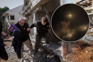 Ponad 100 rakiet wystrzelonych w Izrael. Pierwsza taka operacja od początku wojny!