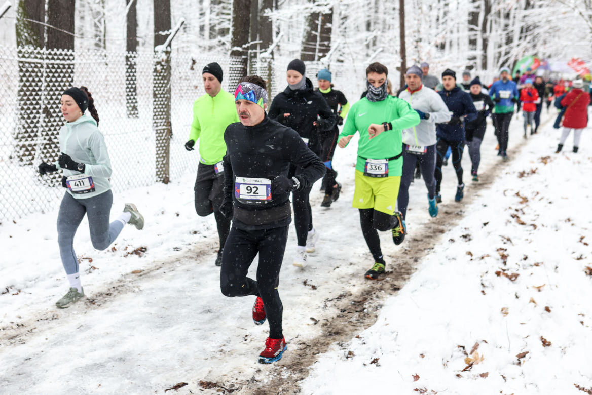 Za nami kolejny bieg z cyklu City Trail w Katowicach w pięknej, zimowej aurze