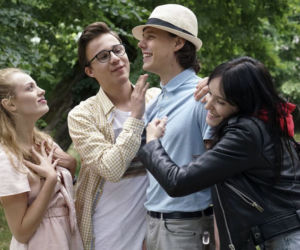 Barwy szczęścia odc. 2155. Kacper (Jakub Szlachetka), Oliwka (Wiktoria Gąsiewska), Kajtek (Jakub Szlachetka), Madzia (Natalia Sierzputowska)