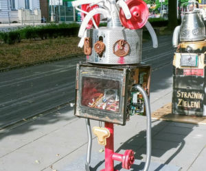 Inwazja robotów w centrum Szczecina
