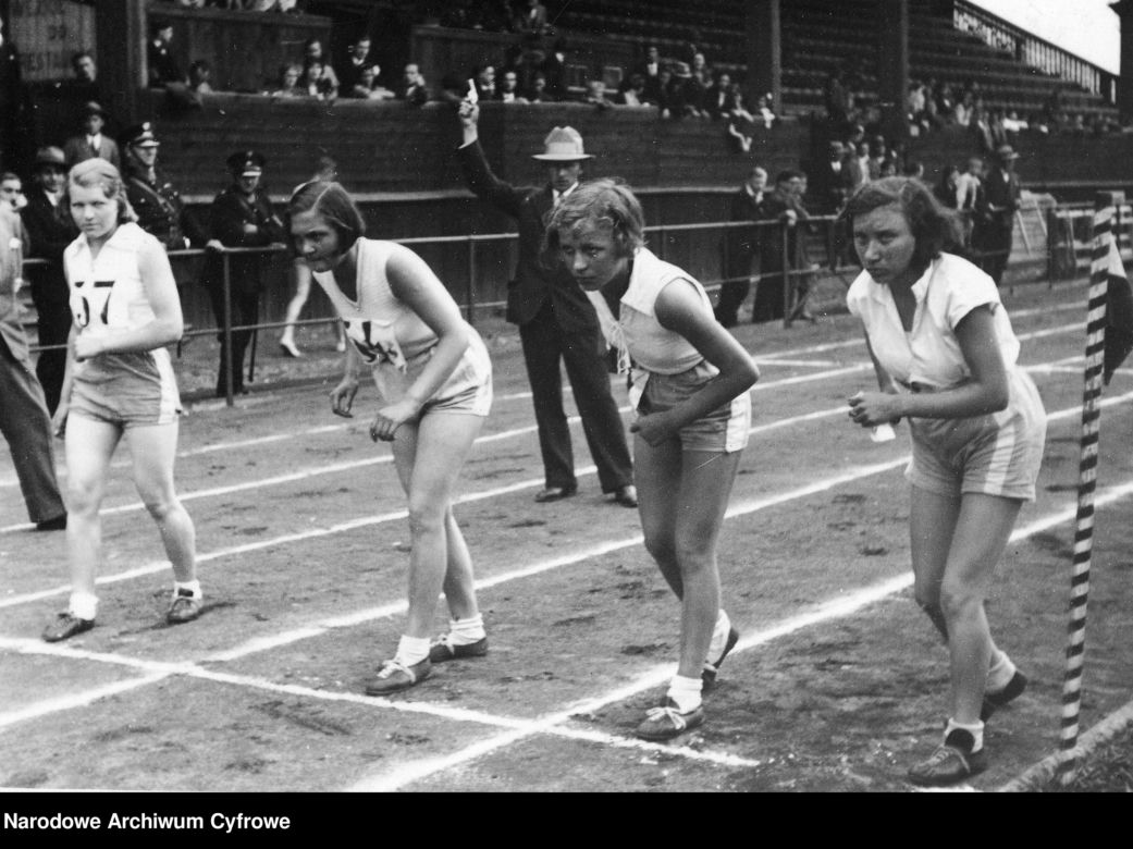 Trójmecz lekkoatletyczny Śląsk - Kraków - Łódź w Katowicach. Zdjęcia zawodniczek