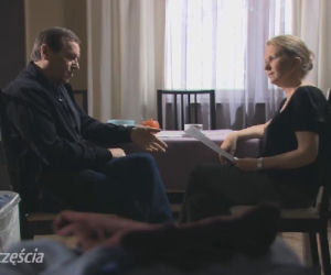 Barwy szczęścia po wakacjach 2015. Zenek Grzelak (Jan Pęczek), Basia (Sławomira Łozińska)