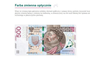 Banknot 500 złotych. Jak poznać czy jest prawdziwy?