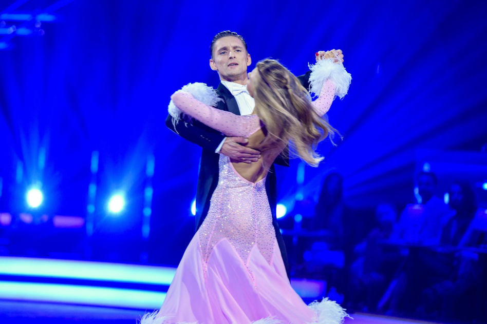 Agnieszka Kaczorowska i Filip Gurłacz