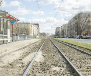 Remont torowiska na Grochowskiej