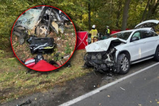 Koszmarny wypadek na skrzyżowaniu. Dwie osoby zmarły mimo reanimacji! [ZDJĘCIA]