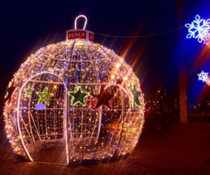 Świąteczne iluminacje w Lublinie 2014