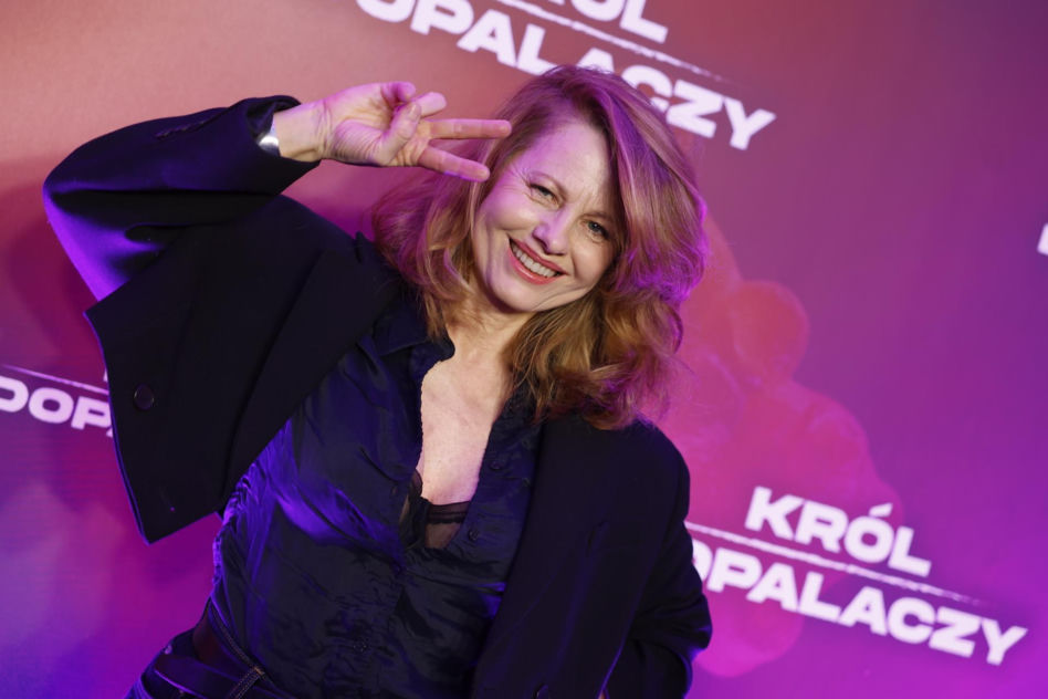 Czarna jak noc Szapołowska, chudziutka Aleksander i Niezgoda z torebką za kilkanaście tysięcy!