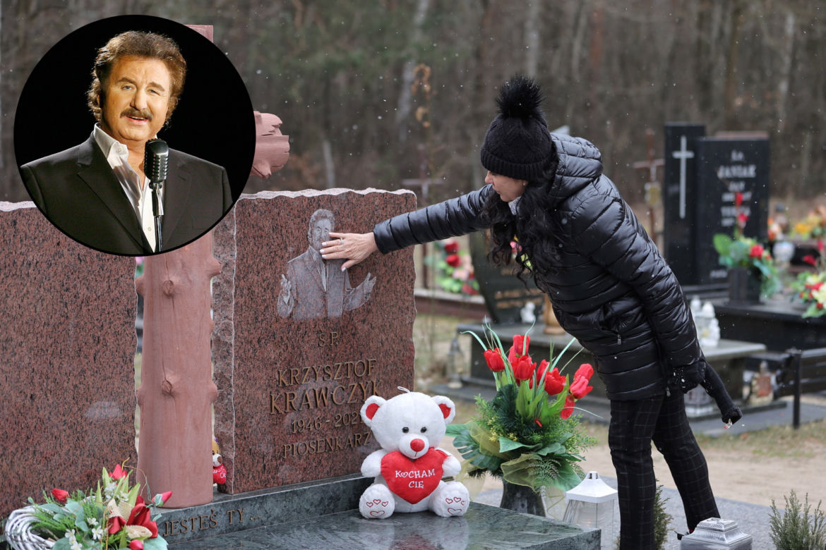 Grób Krawczyka znowu został okradziony