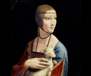 Dama z gronostajem Leonarda da Vinci